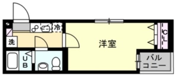 ベイルーム武蔵中原の物件間取画像